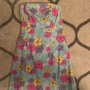 EXTREMELY RARE LILLY PULITZER Hawaiian tie back dress